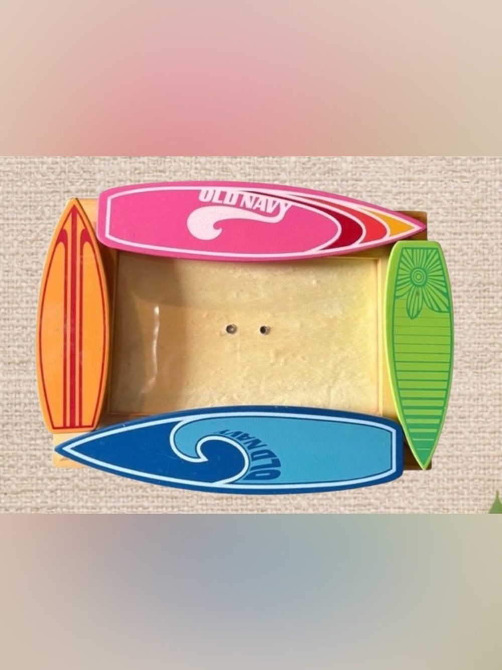 Old Navy Surfboard Photo Frame - Beach Décor